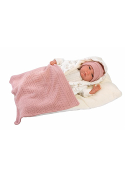 Lalka 18008 Reborn niebieski 42cm