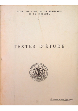 Textes D'etude XIX - XX Sicles Prose Et Poesie