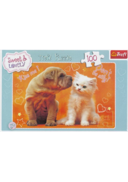 Puzzle 100 Całusy Nowe