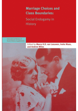 Marriage Choices and Class Boundaries