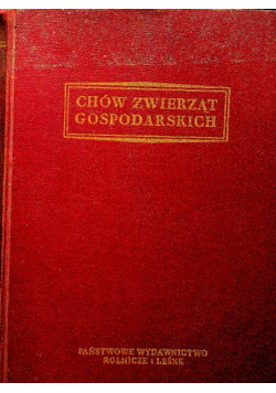 Chów zwierząt gospodarskich