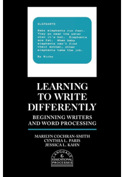 Learning to Write Differently