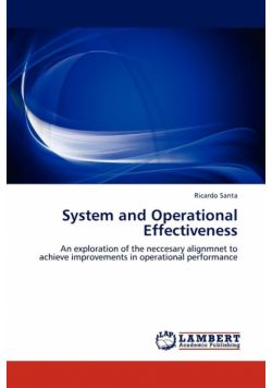 System and Operational Effectiveness