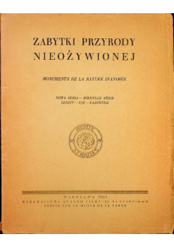 Zabytki Przyrody Nieożywionej Z1 (4) 1951
