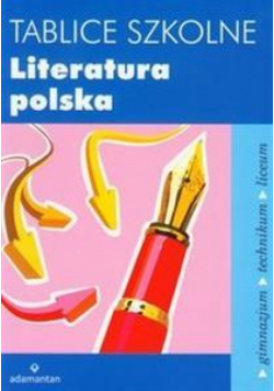 Tablice szkolne Literatura polska w.2014