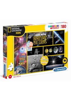 Puzzle 180 National Geo Kids I need more Space