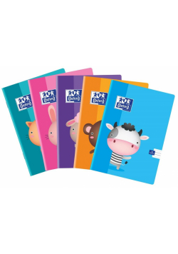 Zeszyt A5/16K linia podwójna Kids (10szt) OXFORD
