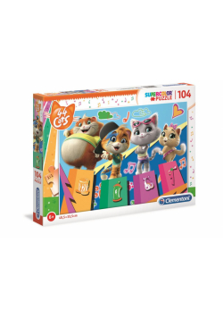 Puzzle 104 Super kolor 44 koty