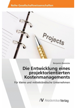 Die Entwicklung eines projektorientierten Kostenmanagements