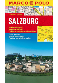 Plan Miasta Marco Polo. Salzburg