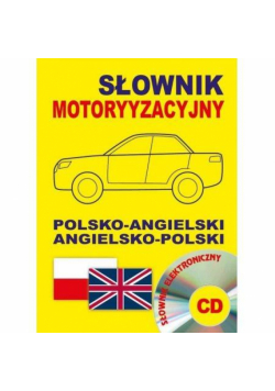 Słownik motoryzacyjny polsko-angielski ang-pl  +CD