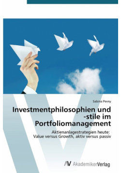 Investmentphilosophien Und -Stile Im Portfoliomanagement