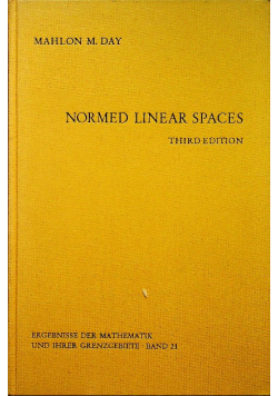 Normed linear spaces