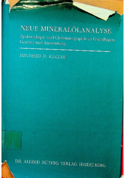 Neue mineralolanalyse