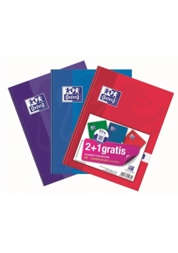 Brulion A5/96K kratka 2+1 gratis Esse OXFORD