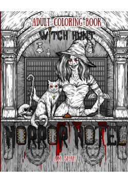Adult Coloring Book Horror Hotel