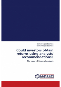 Could investors obtain returns using analysts' recommendations?