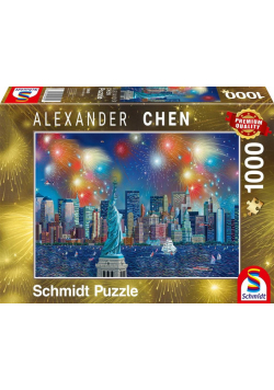 Puzzle PQ 1000 Fajerwerki nad Statuą Wolności G3