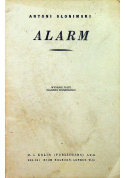 Alarm 1940 r.