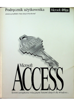 Microsoft Access Podręcznik użytkownika