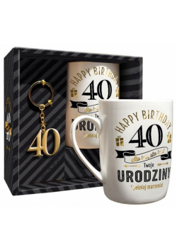 Zestaw 100 lat kubek + brelok 40