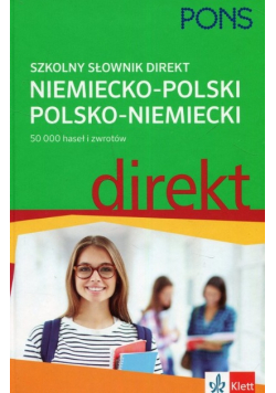 Słownik szkolny niemiecko - polski polsko - niemiecki