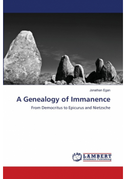 A Genealogy of Immanence