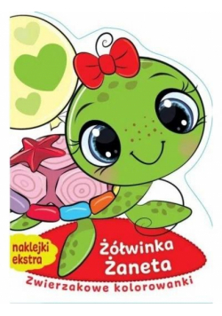 Zwierzakowe kolorowanki. Żółwinka Żaneta