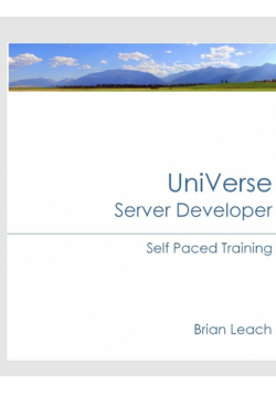 UniVerse Server Developer Self Paced Training