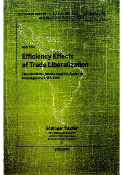 Efficiency Effects of Trade Liberalization