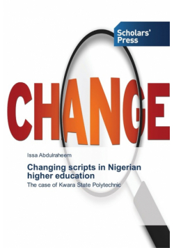 Changing scripts in Nigerian higher education