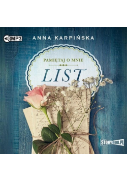 Pamiętaj o mnie T.1 List Audiobook