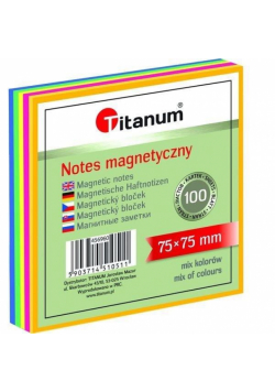 Notes elektorstatyczny 75x100mm 100K mix kolorów