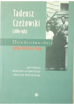 Tadeusz Czeżowski 1889 1981