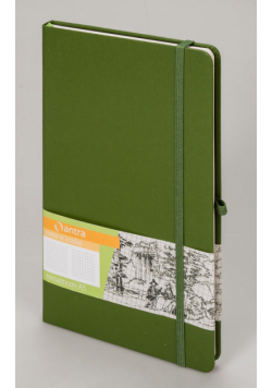 Notes A5 Romantyzm w kratkę khaki