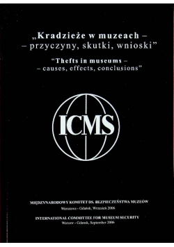 Kradzieże w muzeach - przyczyny skutki wnioski