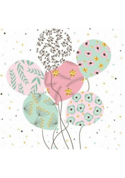 Karnet 155x155 - Balony