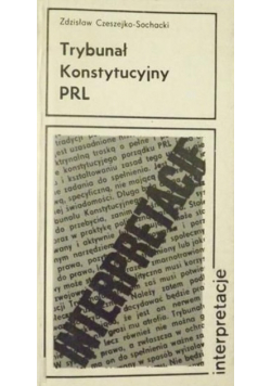 Trybunał Konstytucyjny PRL