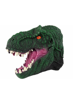 Gumowa pacynka na rękę dinozaur