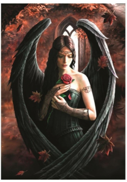Puzzle 1000 Anne Stokes - Róża