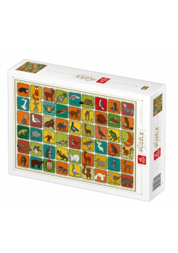 Puzzle 1000 Kolekcja - Leśne zwierzęta