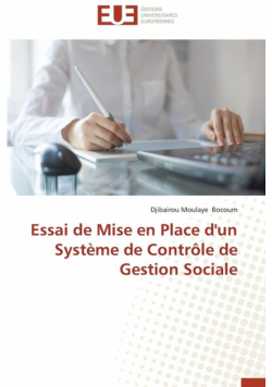 Essai de mise en place d'un système de contrôle de gestion sociale