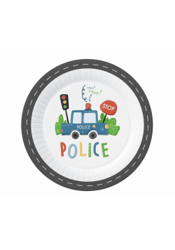Talerzyki papierowe Police 23cm 6szt