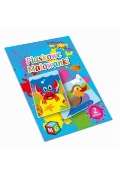 Piaskowe malowanki Krab i kaczka
