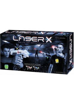 Pistolet na podczerwień zestaw podwójny Laser X