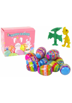 Wielkanocne pisanki z dinozaurami 18el