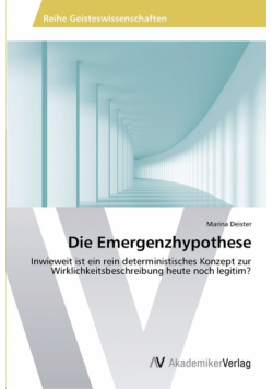 Die Emergenzhypothese