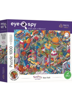Puzzle 1000 UFT Eye-Spy Imaginary Cities New York, USA