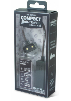 Compact Book Light lampka do książki szara