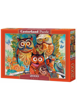 Puzzle 2000 Sowy CASTOR